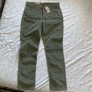 Patagonia organic cotton corduroy pants NWT - green size 30